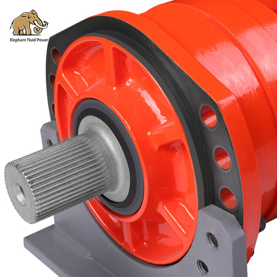 Rexroth 03 E03 रेडियल हाइड्रोलिक पिस्टन मोटर स्किड स्टीयर लोडर डेटा