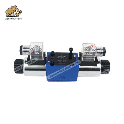 मूल पार्ट्स रेक्सरोथ 4WE6G दिशात्मक स्पूल वाल्व, स्टेनलेस स्टील निर्माण और 350 बार ऑपरेटिंग प्रेशर के साथ