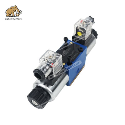 मूल पार्ट्स रेक्सरोथ 4WE6G दिशात्मक स्पूल वाल्व, स्टेनलेस स्टील निर्माण और 350 बार ऑपरेटिंग प्रेशर के साथ