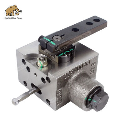 हाइड्रोलिक पंप मरम्मत के लिए रेक्सरोथ A4VTG71 A4VTG90 HW हैंड मैनुल कंट्रोल वाल्व